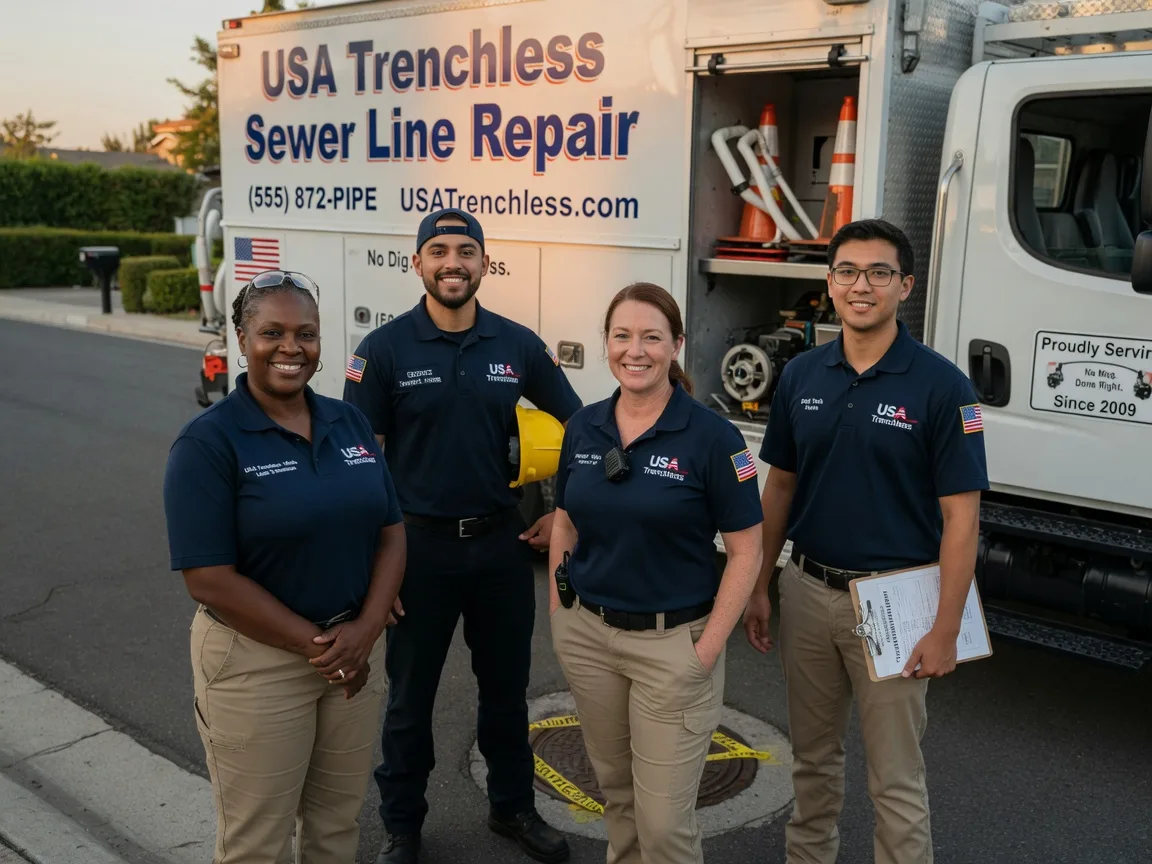 Sewer Line Repair company in Holland, TX